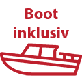 Ferienunterkunft mit Boot inkl. 