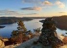 die wunderbaren Fjorde vor Abelnes