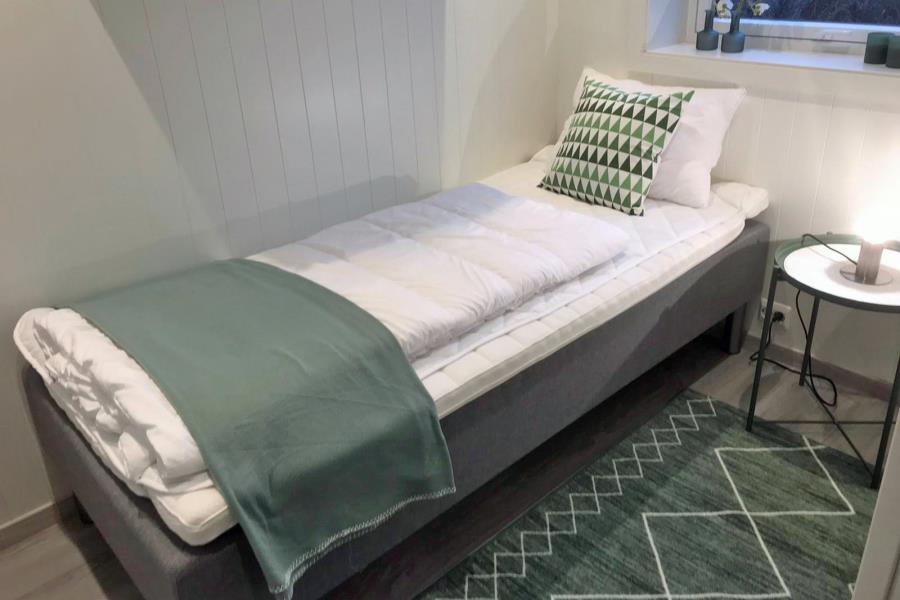 Schlafzimmer4 mit Einzelbett im EG