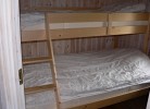 Schlafraum 3  mit 2 Betten im 120 cm Etagenbett