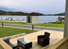 Terrasse mit Fjordblick