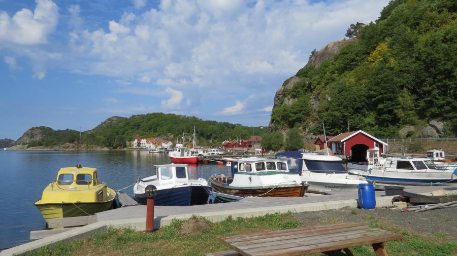 Boote zur Anlage Bjornevag