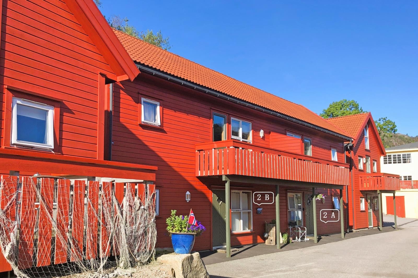 2 a und 2 b, 2 Fewos im EG ohne Treppen