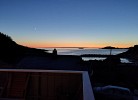 Abendstimmung auf der Terrasse