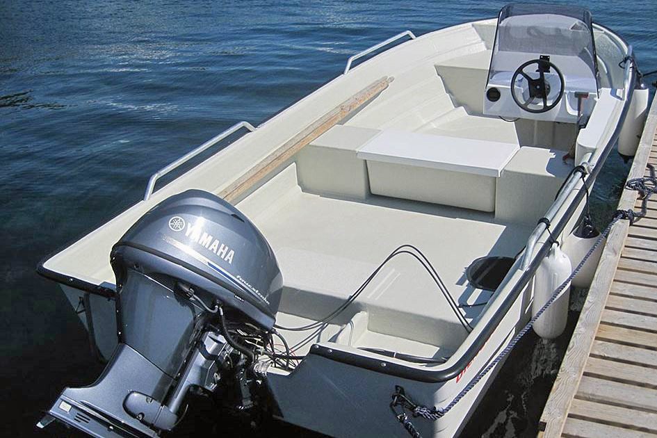 Oien 530 F Extraboot auf Hidra, 40 PS, Kartennplotter Echolot inkl. 