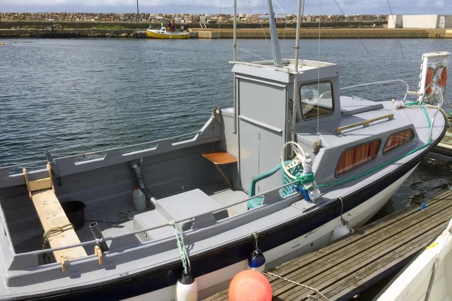 Extraboot Taule 23 ft. Dieselkutter mit Plotter-Echolot