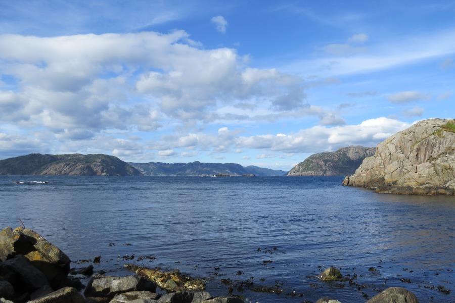 Ellestrand am Eidsfjorden