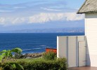 traumhafte Aussicht, Ferienhaus Küstenperle am Listafjorden bei Borhaug